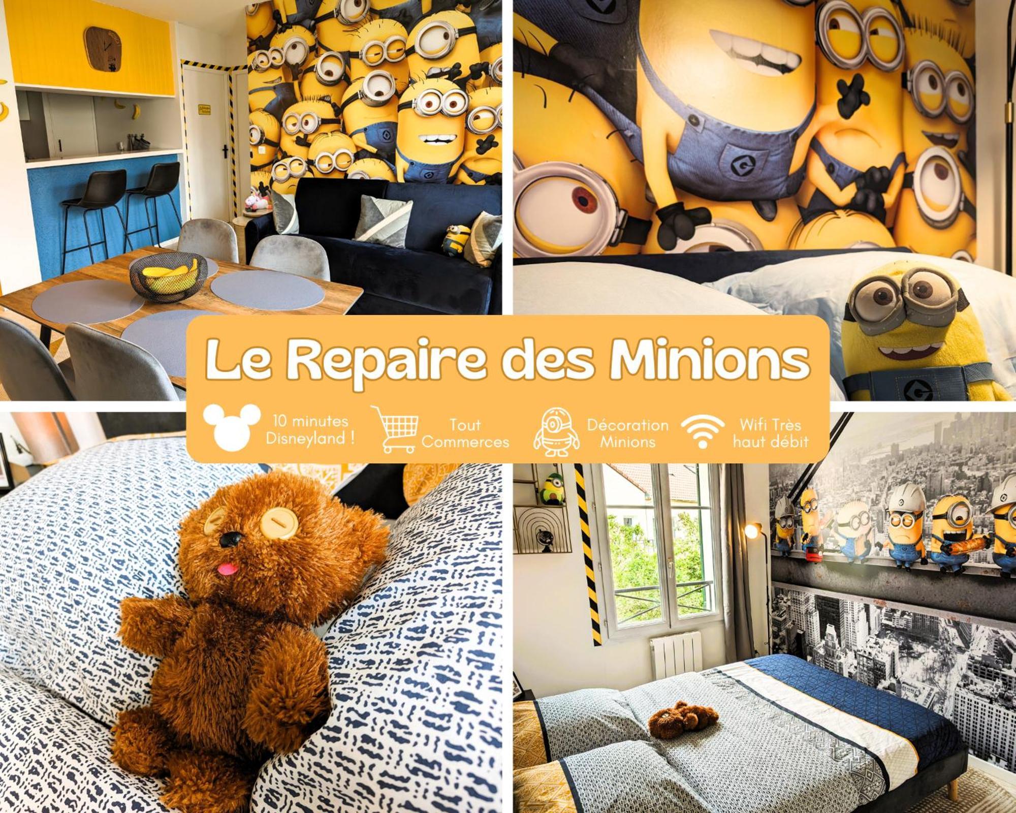 Le Repaire Des Minions - 10' Disney - Familial Bailly-Romainvilliers Zewnętrze zdjęcie