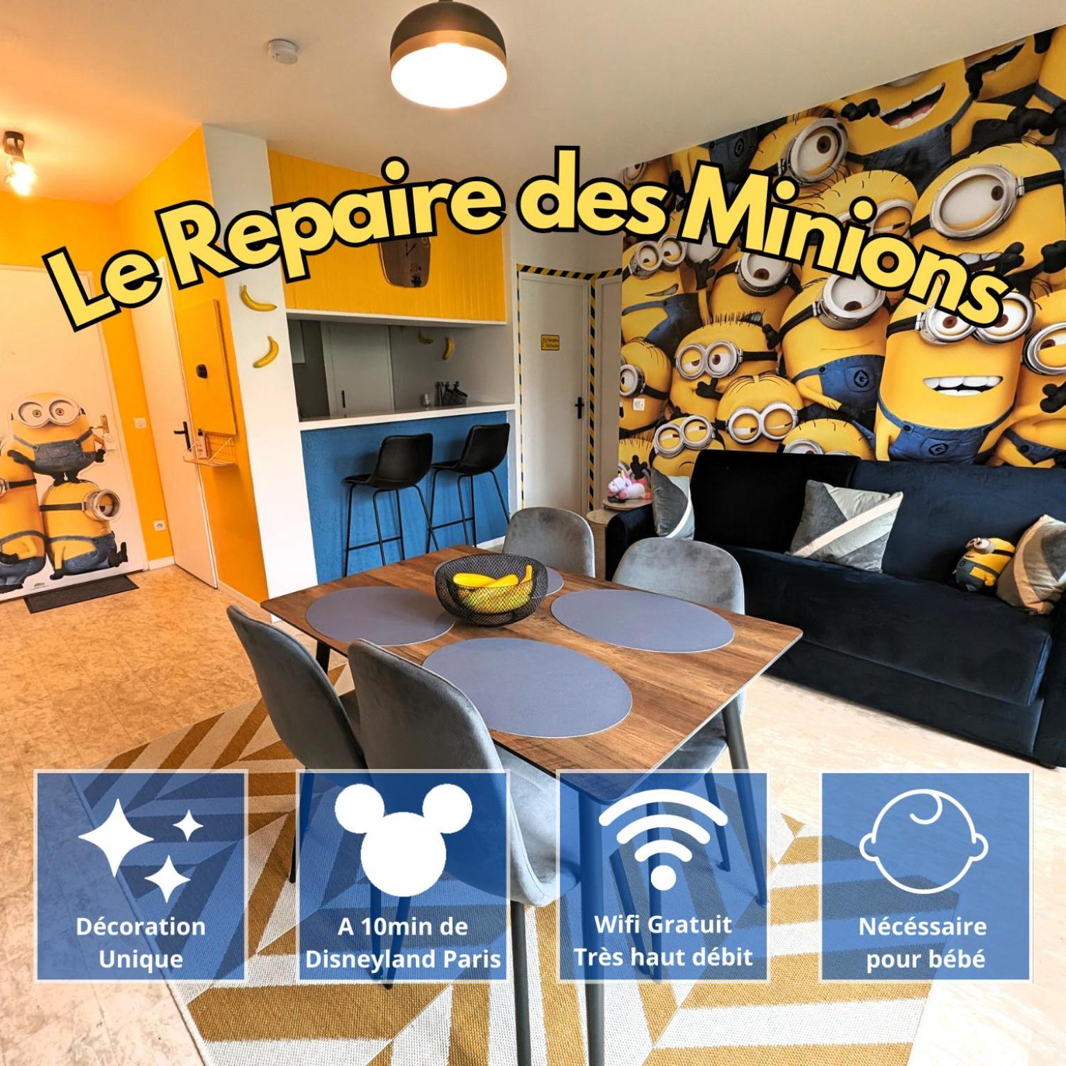 Le Repaire Des Minions - 10' Disney - Familial Bailly-Romainvilliers Zewnętrze zdjęcie